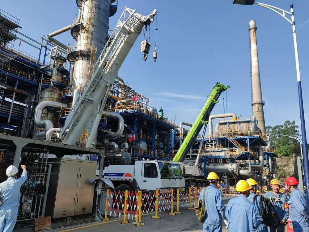 煉油廠裝置大檢修-廣州石化